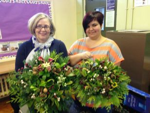 Christmas Door Wreath Workshop