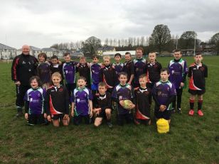 Omagh County PS and Holy Family Rugby Fun