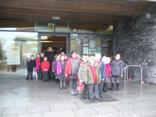 Year 2/3 visit the Tourist Information centre in Omagh!