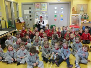 Nursery and Year 1 have a Magical time with Parky the Magician 