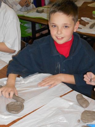 Making Clay Pots - Year 4/5