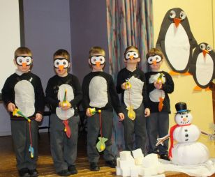 Year 1 were Brrrrr-illiant in their Winter Assembly