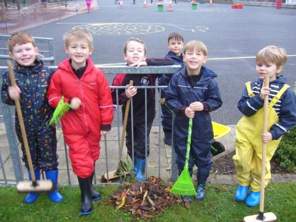 Percy the Park Keeper in Year 2!