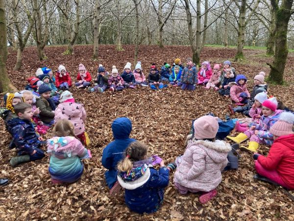 Year 1 Forest School Adventures with Holy Family!