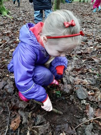 Year 2 Inuits at Forest School