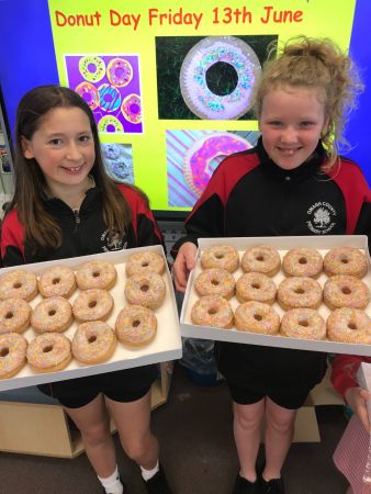 Donut Day Delights from School Council!