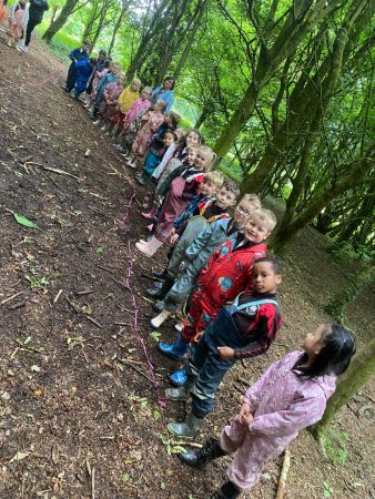 P2 Rumble in the Jungle at Forest School